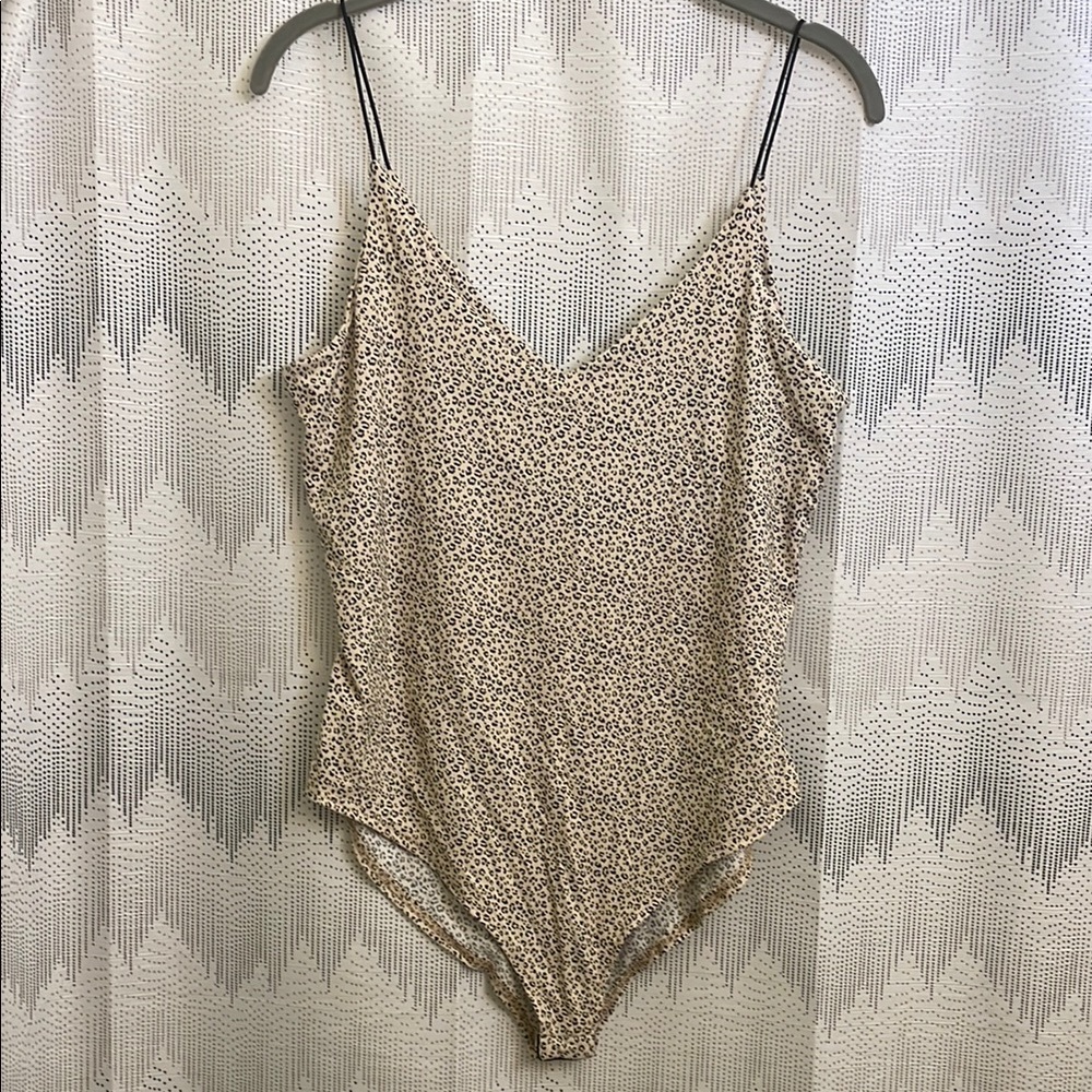 Leopard Print Women's bodysuit